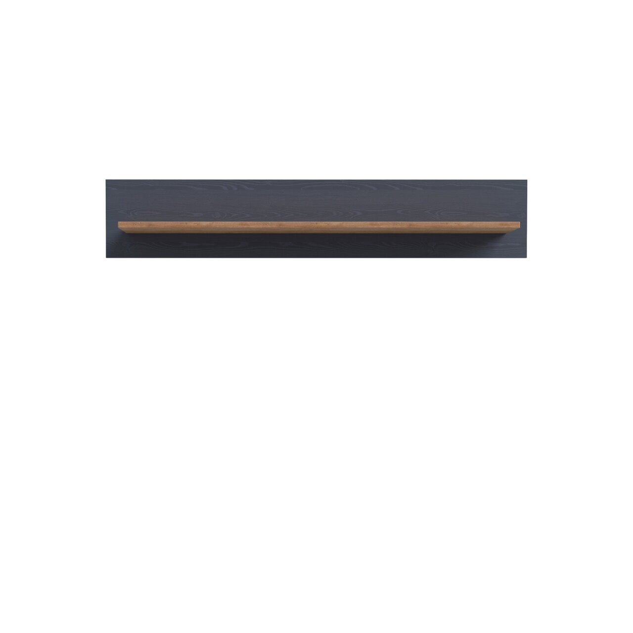 B-flokks laus pláss vegghilla BOHOL hilla vegghilla dökkblár 160x29,6x21,9 cm