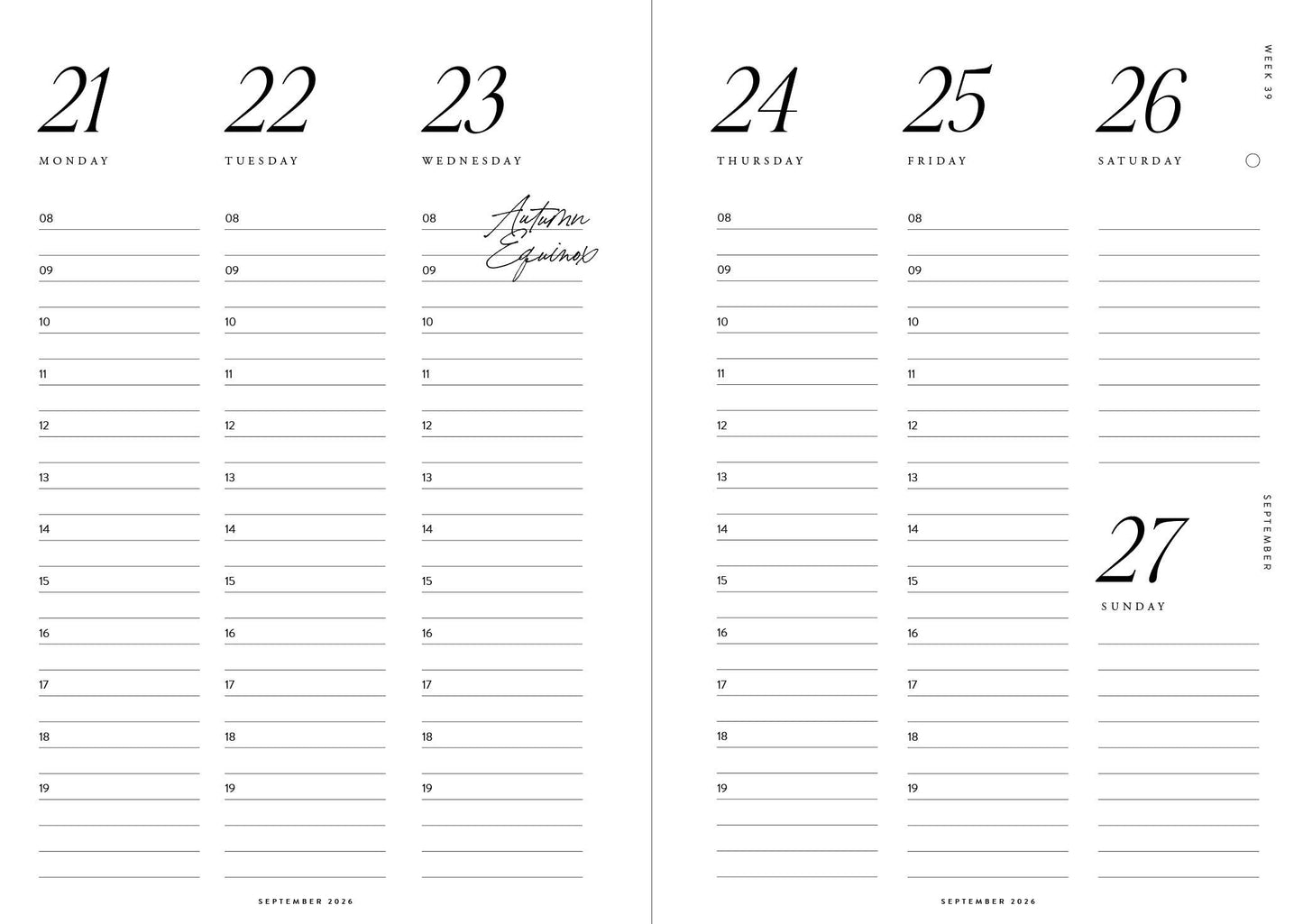 Cozy Publishing - Cozy Planner 2026 | Coffee – “You are made of magic.” | Calendar