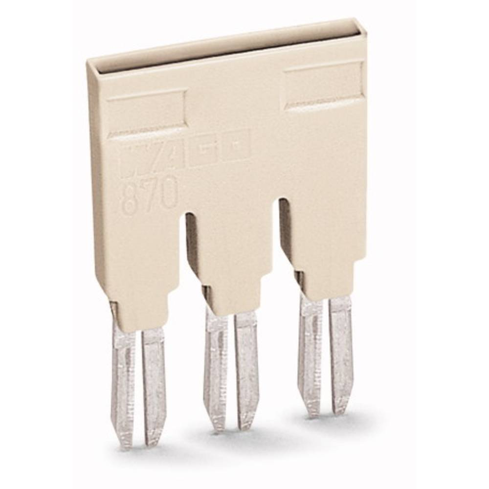 B-flokks 100 stk. Wago 870 406 tengiklemmur fyrir brúartengingu