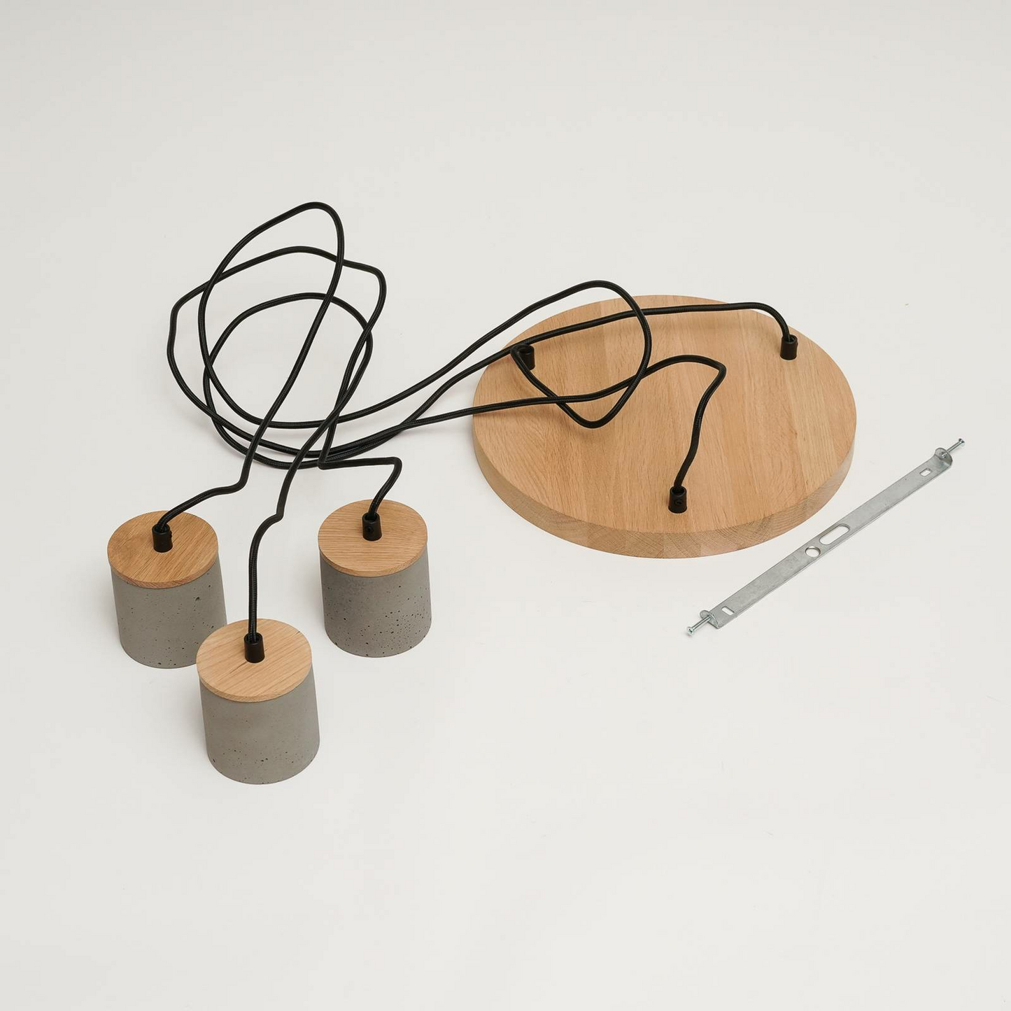 B-lager Envostar Jasper hengiljós loftlampi 3 perur hringlaga