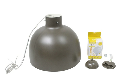 B-Ware Kartell Bellissima Hängeleuchte Hängeleuchte Pendelleuchte Leuchte Lampe Braun