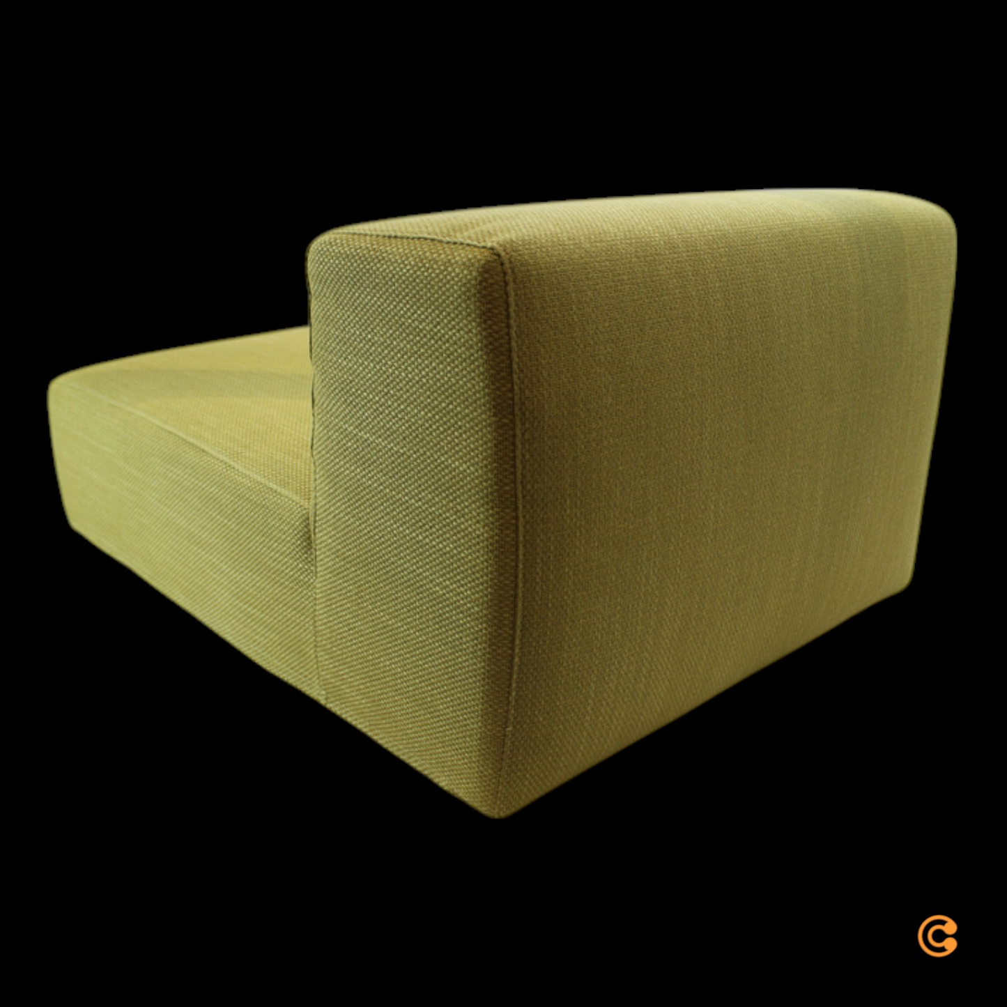 B-Ware Kartell Largo Nilo Green Sofaelement Sofateil Sofakonsole Sofa Zubehör