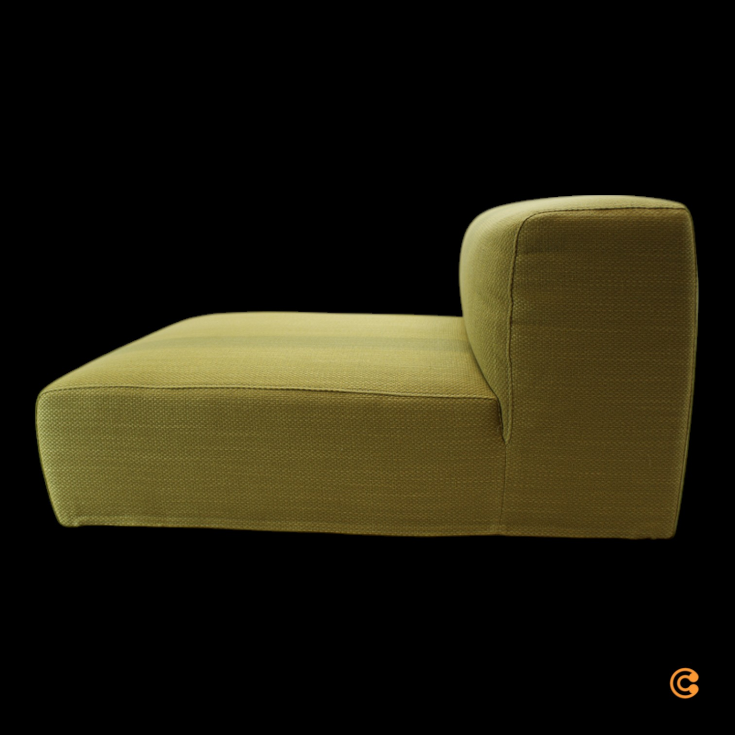 B-Ware Kartell Largo Nilo Green Sofaelement Sofateil Sofakonsole Sofa Zubehör
