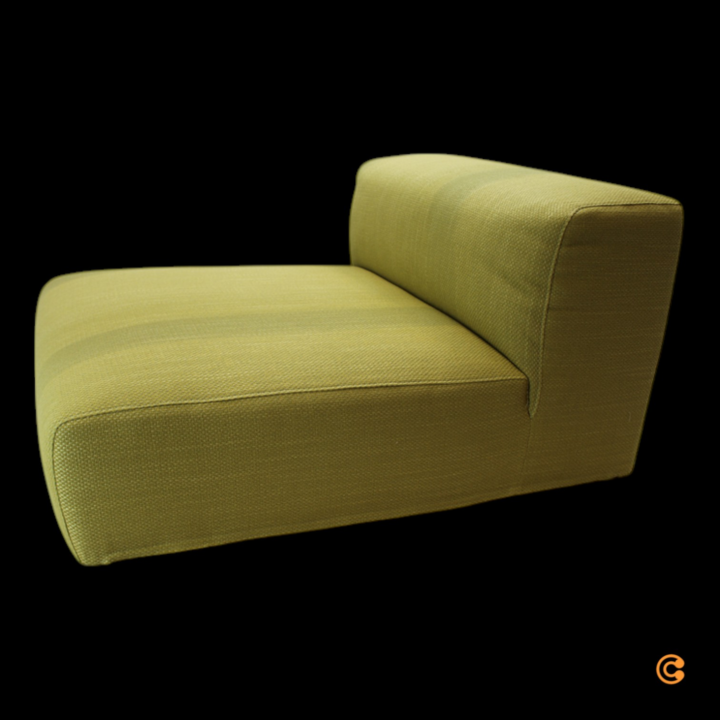 B-Ware Kartell Largo Nilo Green Sofaelement Sofateil Sofakonsole Sofa Zubehör