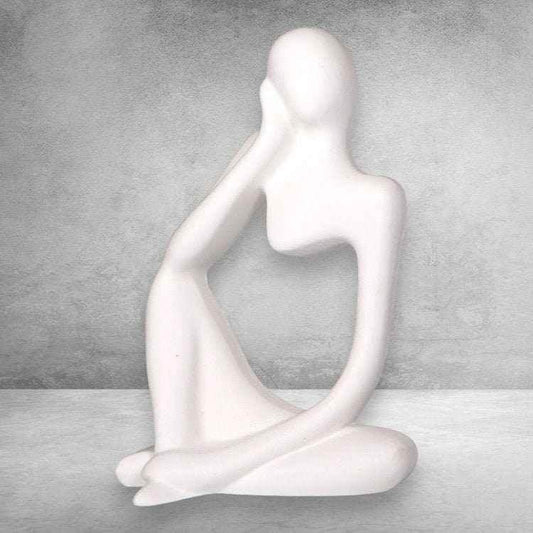 Elegante Figur einer Nachdenklichen Frau – Das Perfekte Geschenk für Besondere Frauen!