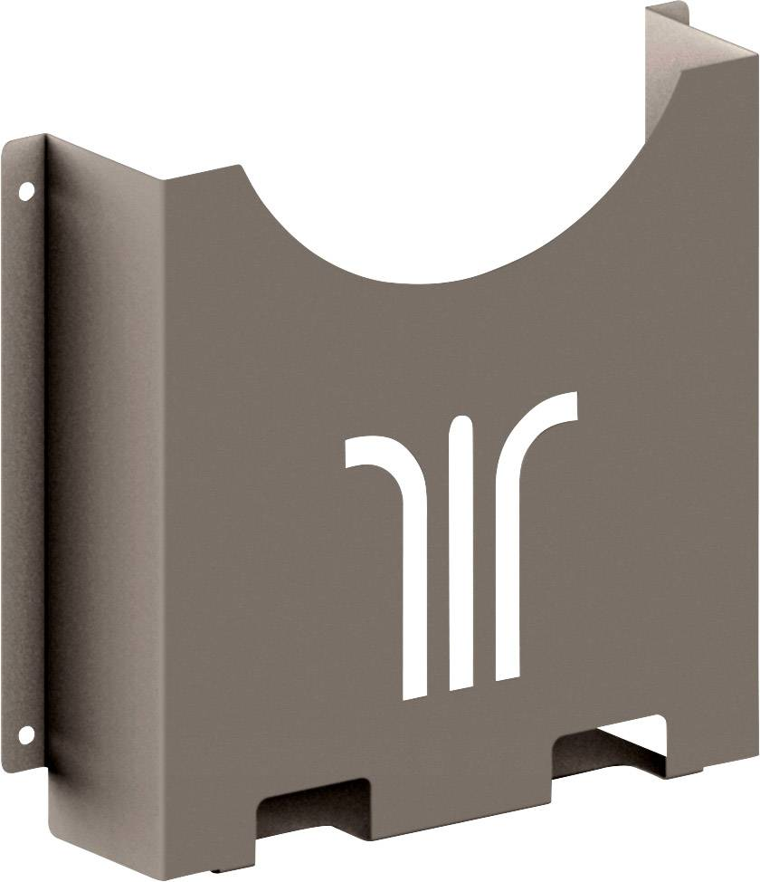 Vasi fyrir raflögn frá Elmeko, B-flokks, úr stáli, ljósgrár, 87 x 255 x 260 mm, 1 stykki