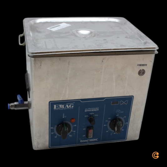 Emag Emmi 100 Hc Plus ómskoðunarhreinsir, 480 W, á lager. Sjá texta/mynd.