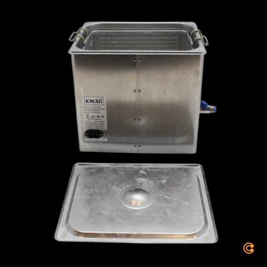 Emag Emmi 100 Hc Plus ómskoðunarhreinsir, 480 W, á lager. Sjá texta/mynd.