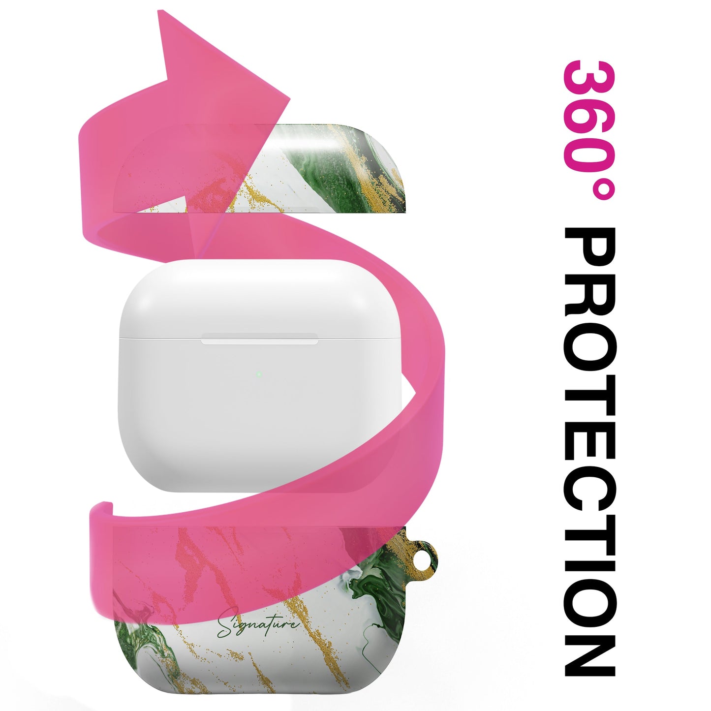 Smaragð - AirPods 4 hulstur