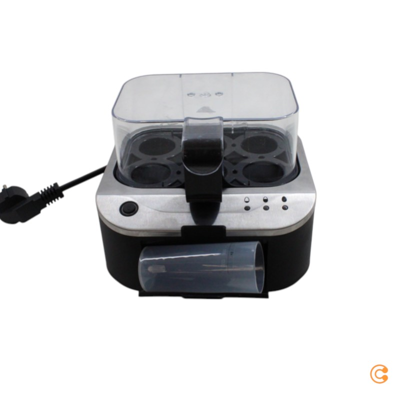 B-flokks Emerio Eb 123177.12 eggjasuðupottur, BPA-frír, svartur ryðfríur stál. Sjá texta/mynd.