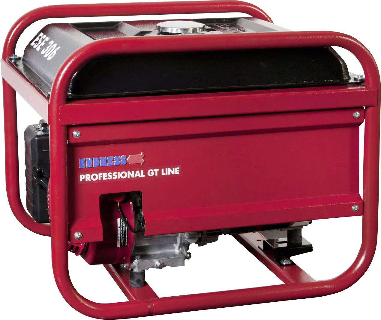 B-lager Endress rafstöð Ese 306 Hs Gt 2,9 K Va, 2,6 KW, bensínknúinn.