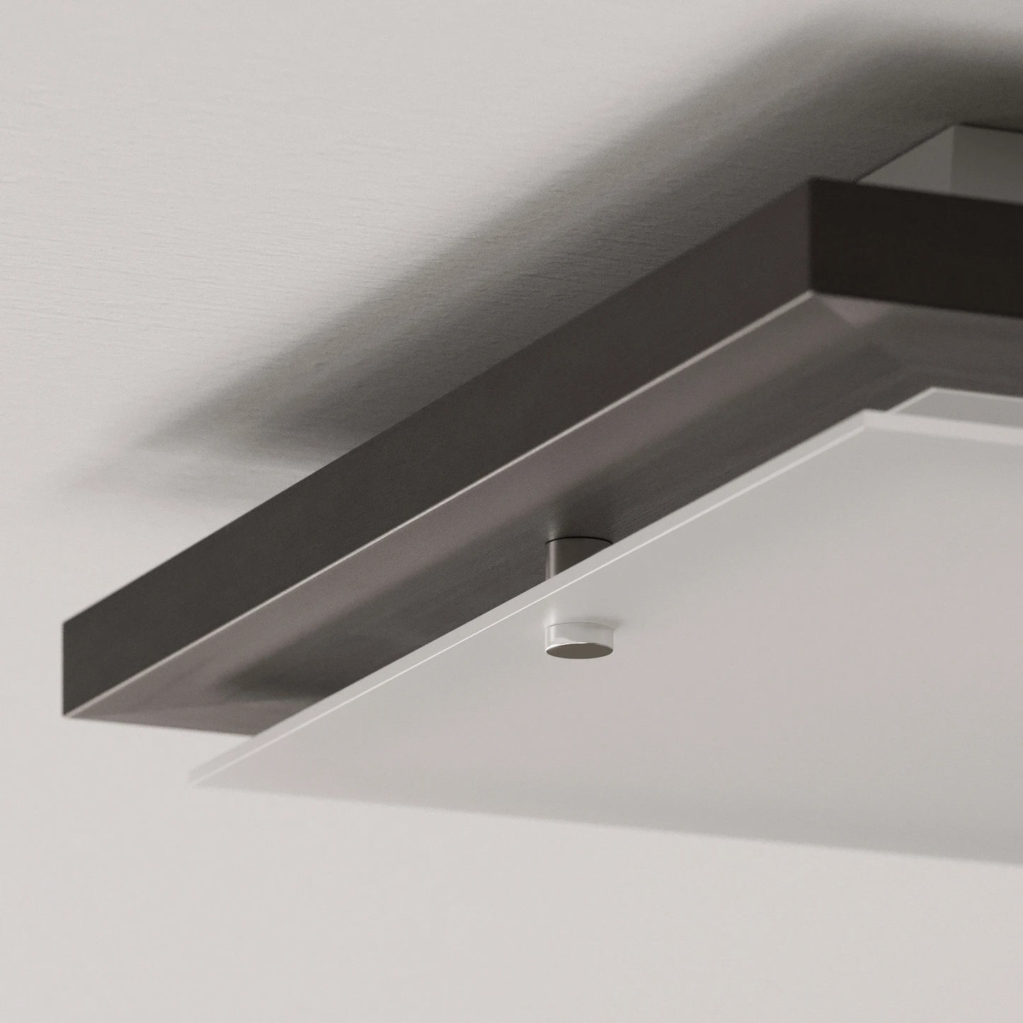 B-Ware Envostar Kerio Deckenlampe 35x35 Cm Wenge Deckenleuchte Lampe Leuchte Spot