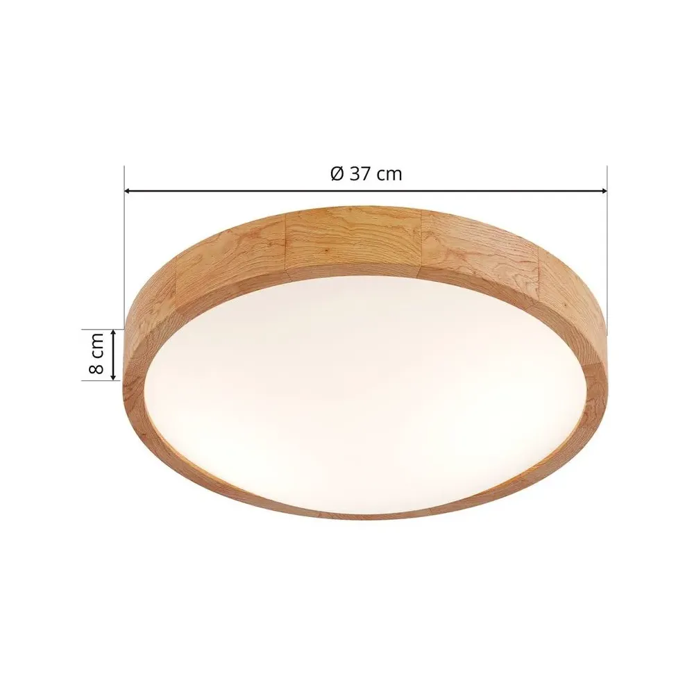 B-flokks Envostar Kris loftljós ø 37,5 cm hvítt loftlampa ljóskastari