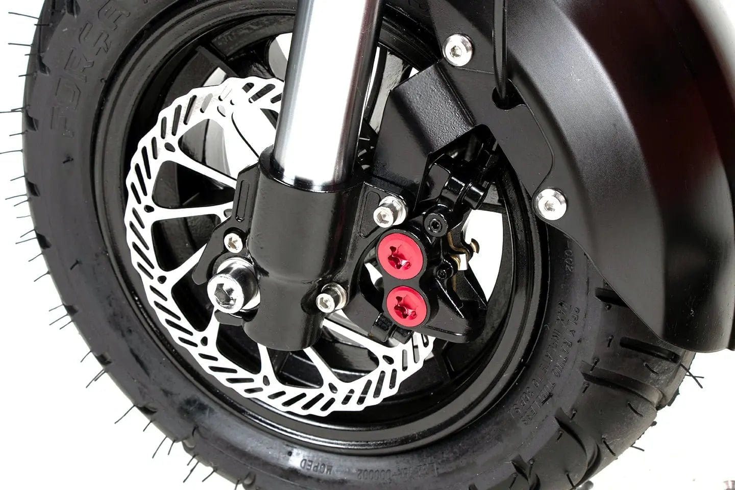 Elektroroller WANDLER-K/E - 45km/h - bis 140kg - mit Sitz - leuchtrot