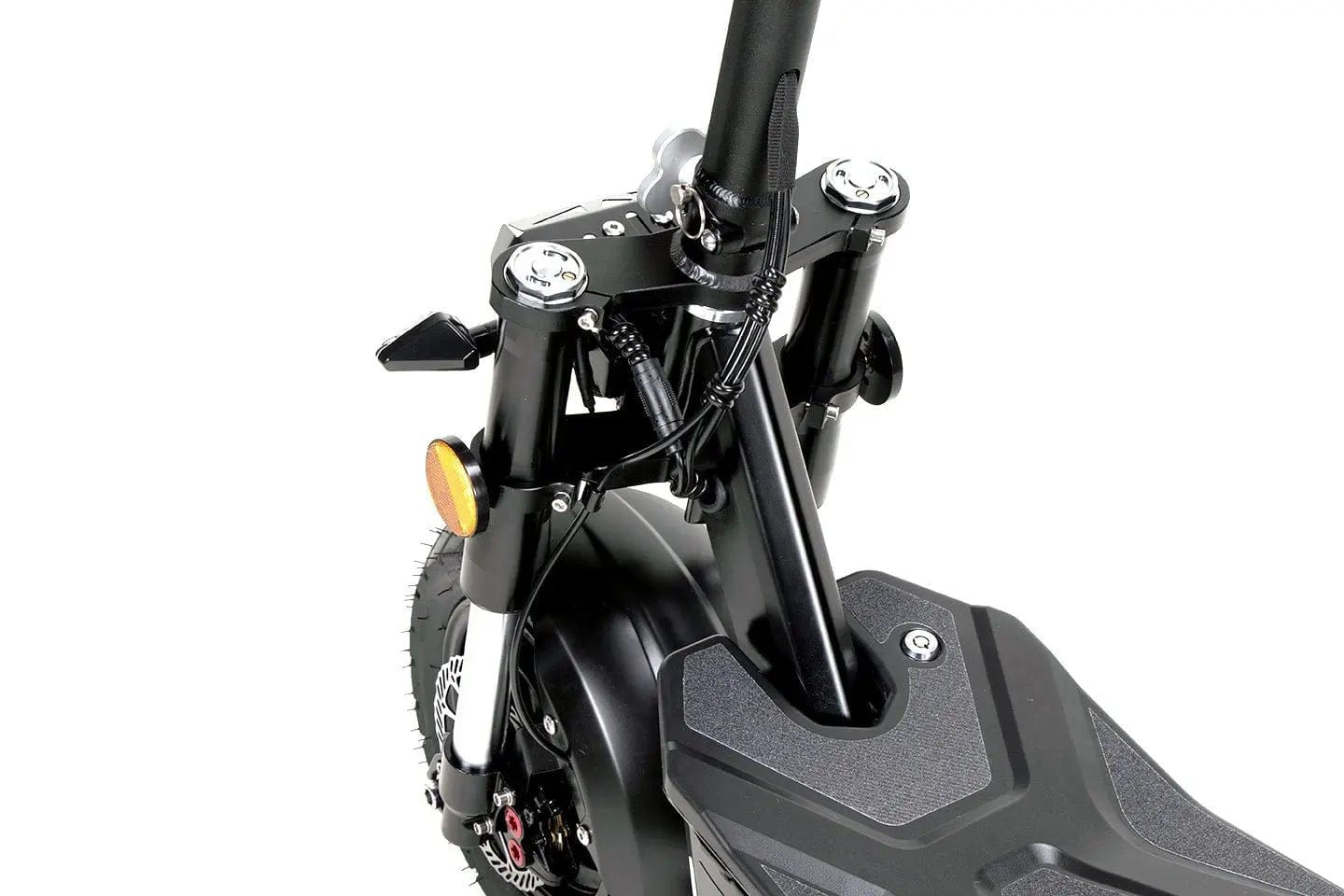 Escooter Elektroroller WANDLER-K/E mit Sitz - bis 140 Kg - 45 km/h Schwarz