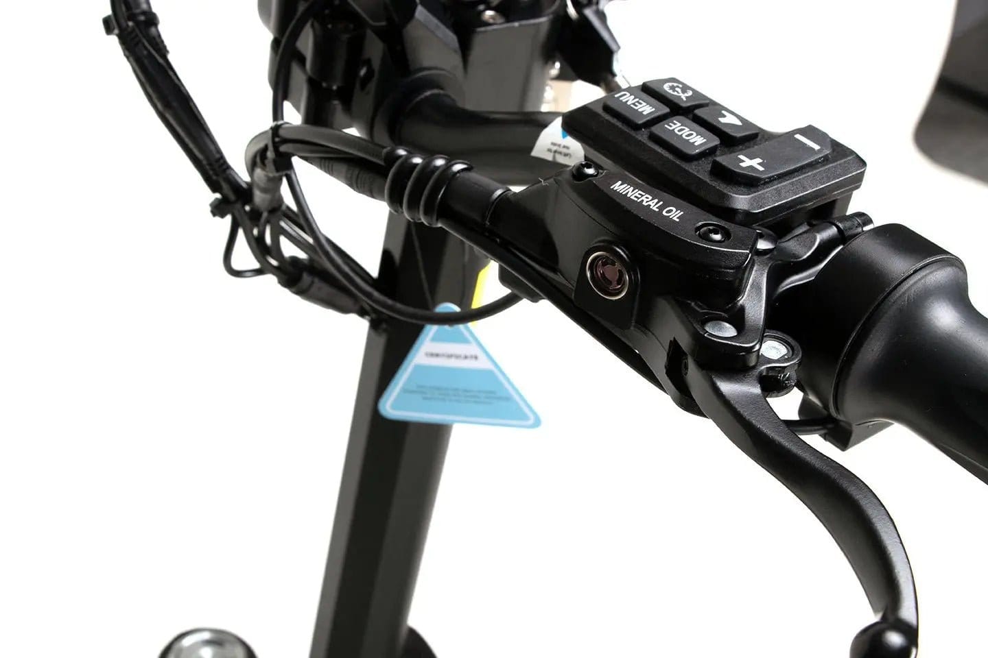 Escooter Elektroroller WANDLER-K/E mit Sitz - bis 140 Kg - 45 km/h Schwarz