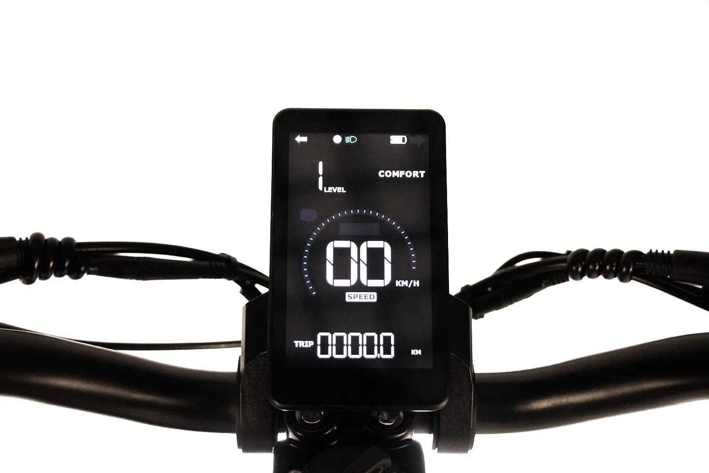 Escooter Elektroroller WANDLER-K/E mit Sitz - bis 140 Kg - 45 km/h Schwarz