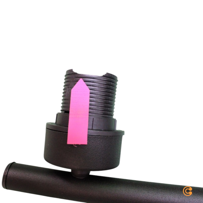 B-grade Euluna Hilton pendant light, black and gold, 4 lights. Pendant lamp. See text/photo. 