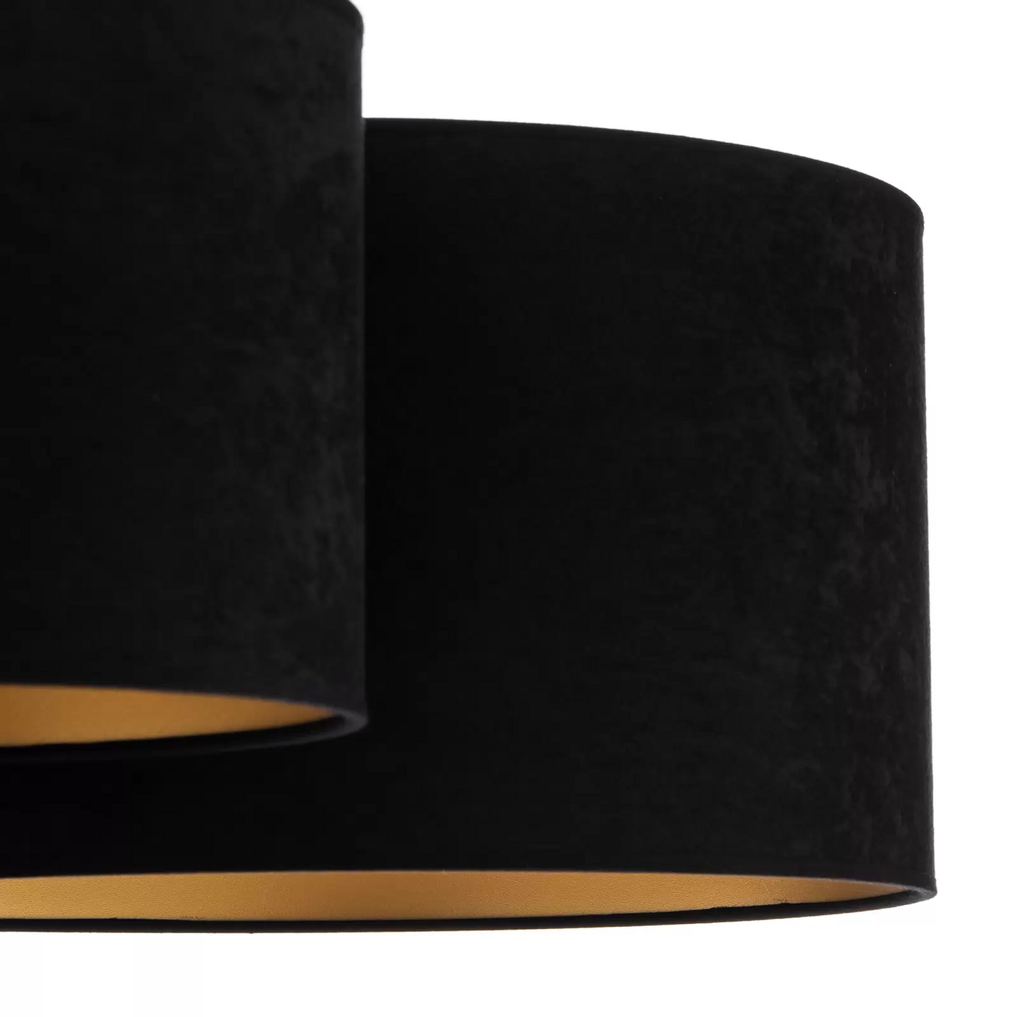 B-grade Euluna Lodge ceiling light, black and gold. Ceiling lamp, light, spotlight.