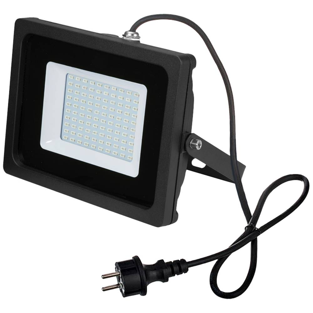 B-flokks Eurolite LED IP FL 50 SMD blá 51914984 LED útikastari 55 W kastljós