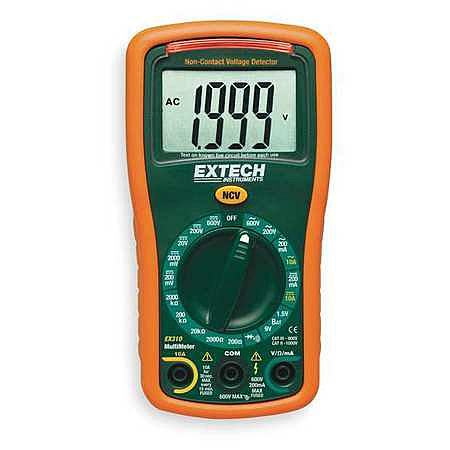 B-Ware Extech Mini Digital Multimeter,600 V,2000 K Ohms Ex310 Voltmeter Messgerät Tester