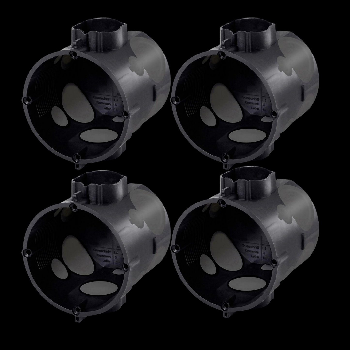 B-lager F Tronic 7320028 Tækjakassi Halógenfrítt Innfelld Vindheld 4 sett