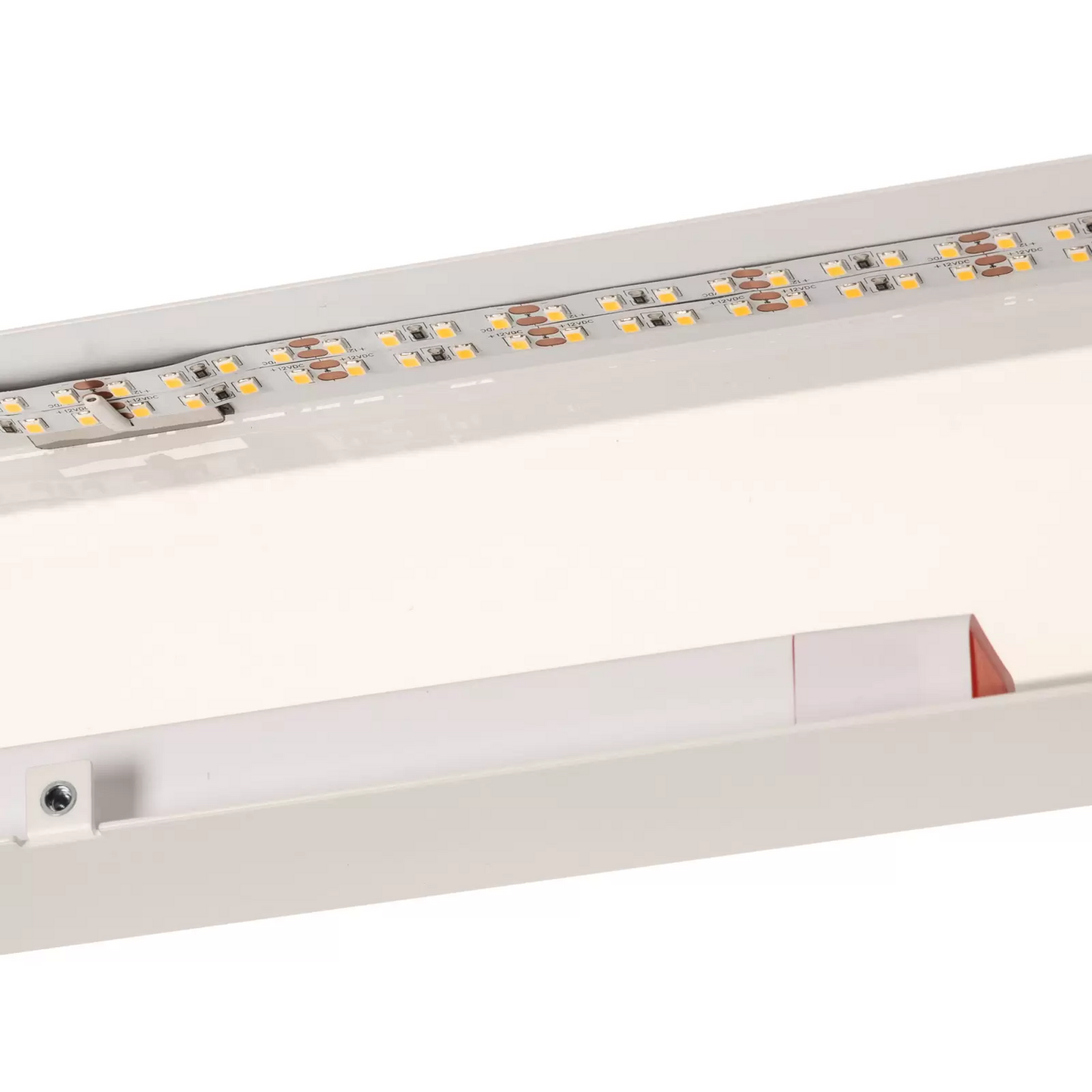 B-flokks LED veggljós Mera, breitt, hvítt, 3000 K, vegglampi, loftljós, veggljós 958