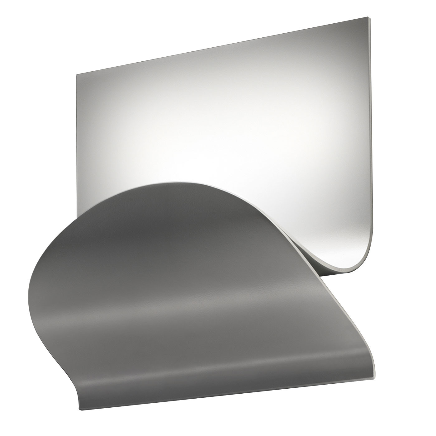 B-flokks Cini&amp;Nils Incontro LED veggljós, matt silfur, vegglampi, ljós, kastljós