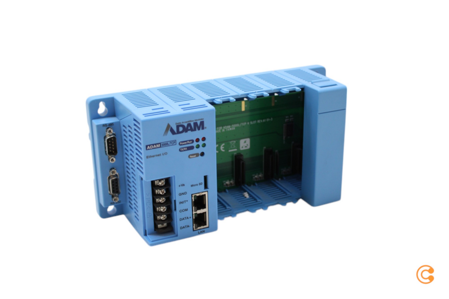 Advantech Adam 5000 L Da&amp;C kerfi á lager fyrir Ethernet Modbus RTU 24 V/Dc fjarviðhald