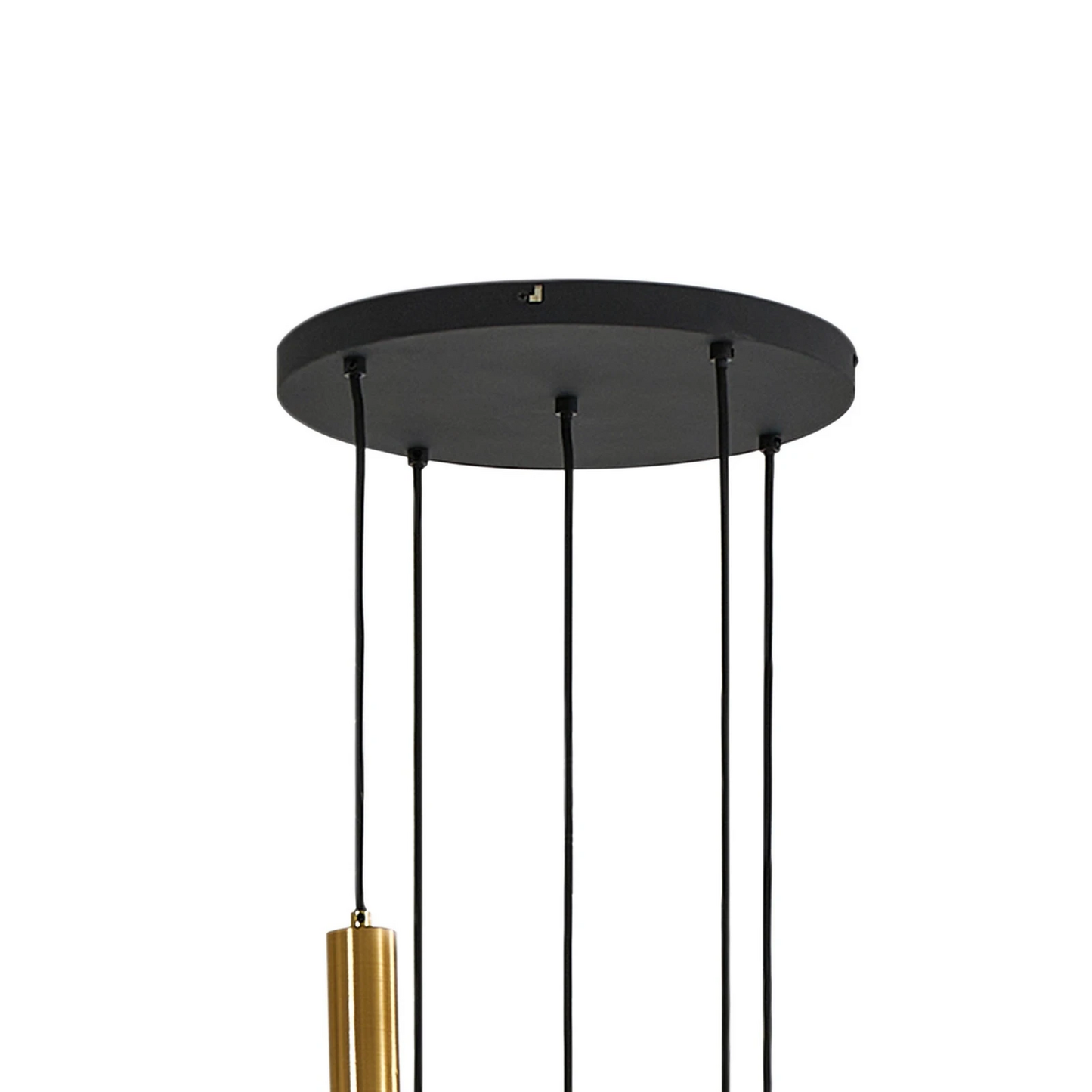 Lindby hengiljós í B-flokki, Hildur, ø 22 cm, reykgrátt glerloftlampi, ljóskastari