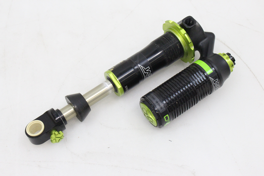 B-flokks Dvo Suspension Jade Trunnion höggdeyfir, hjóladempari, 185x52,5 mm. Sjá myndir.