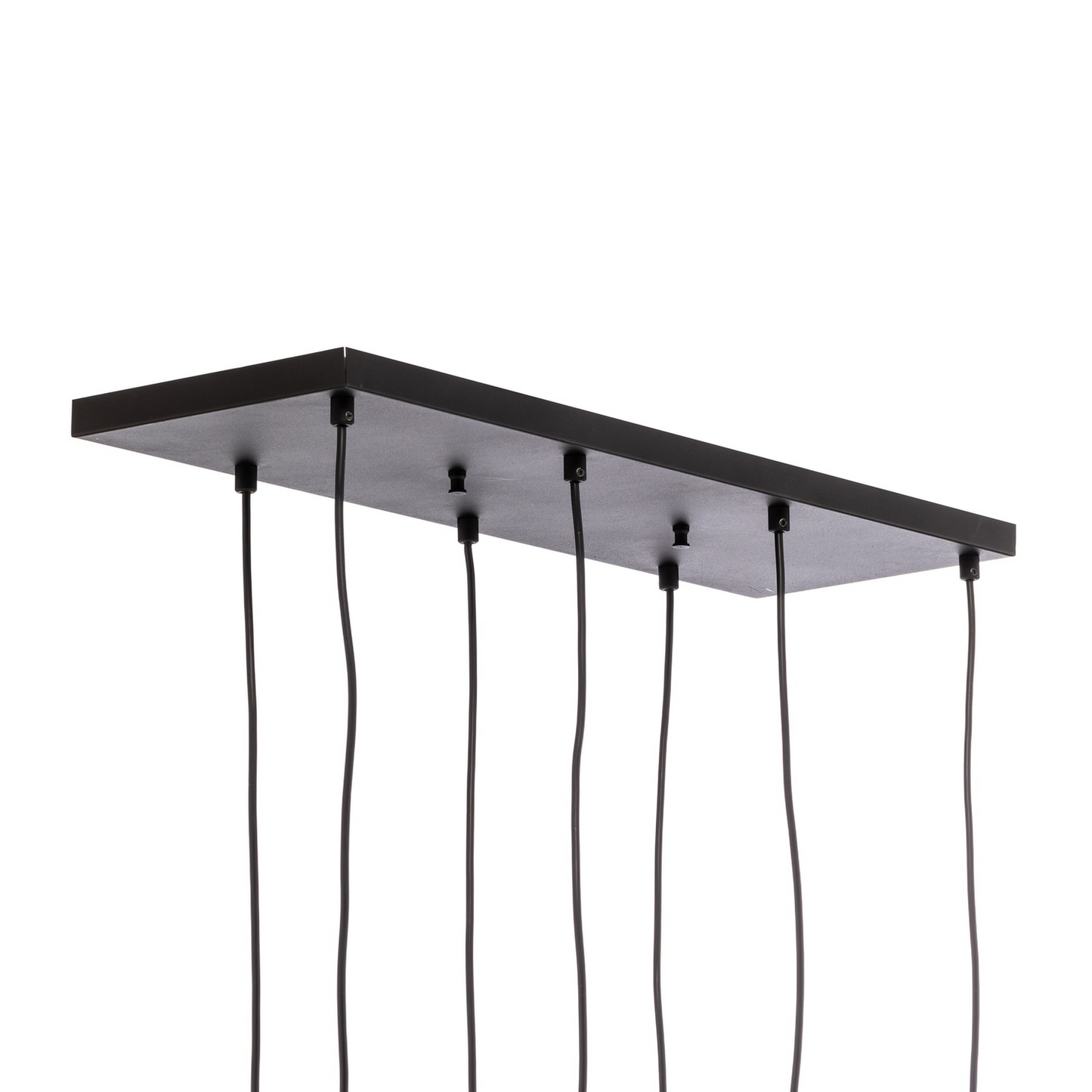 Hengiljós á lager Tattoo 6221 7 perur svartgull loftlampi hengilampi lampi