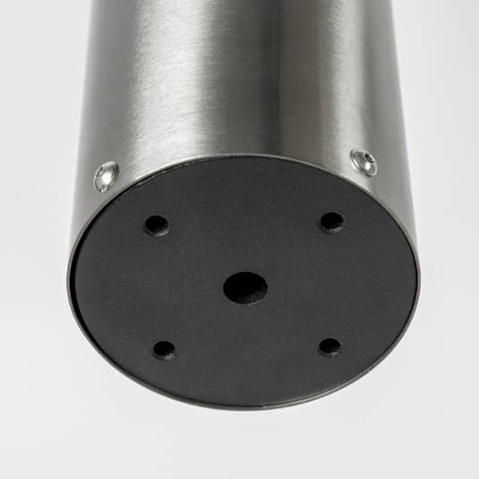 Arcchio Rudolfine götuljós í B-flokki, standljós, útilampi, V4 A ryðfrítt stál, 90 cm 