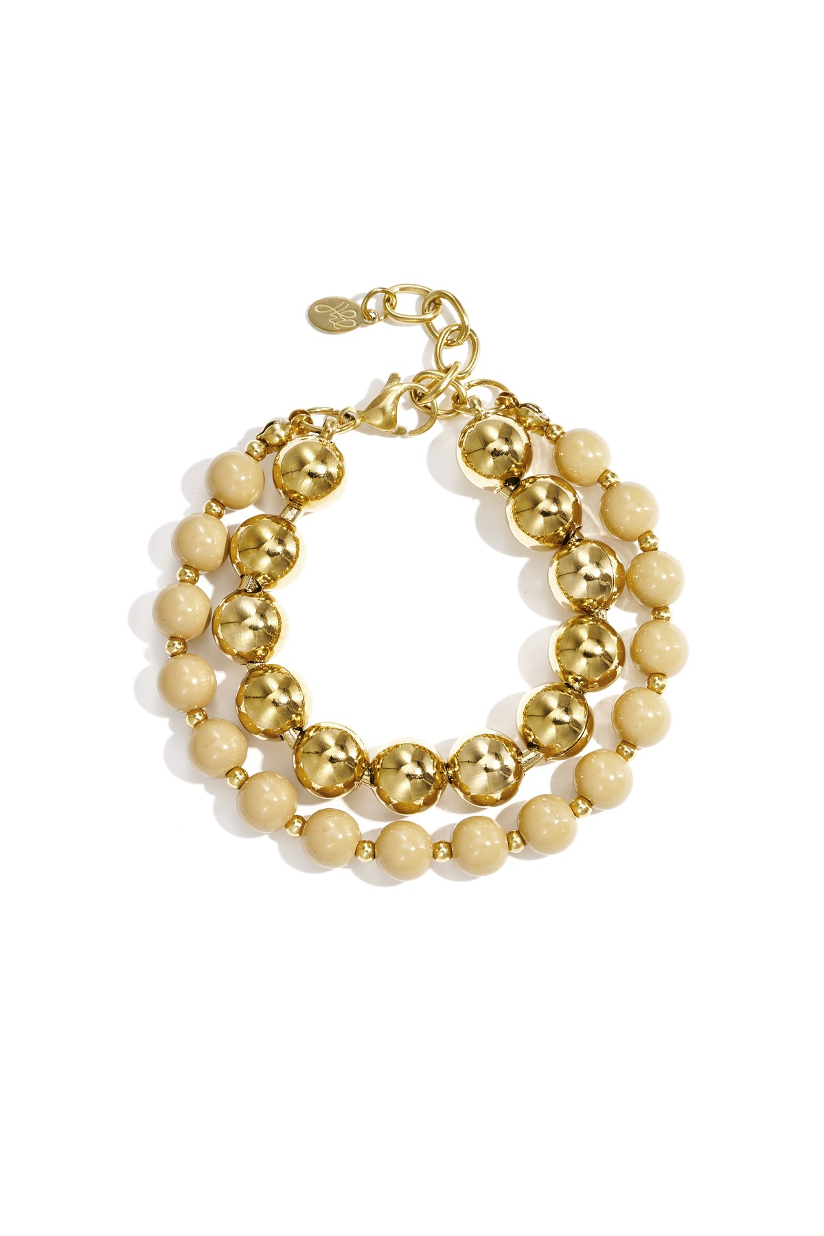 Gliederarmbänder aus Perlen