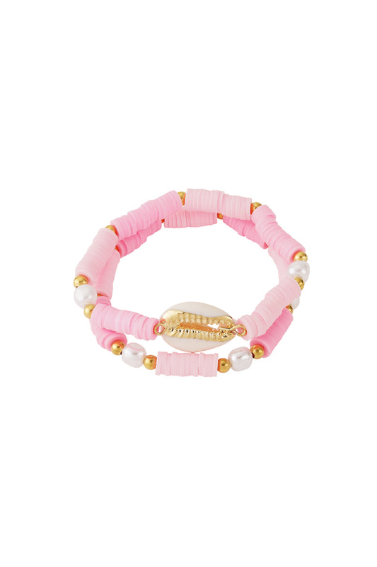 Blütenmuschel-Armband