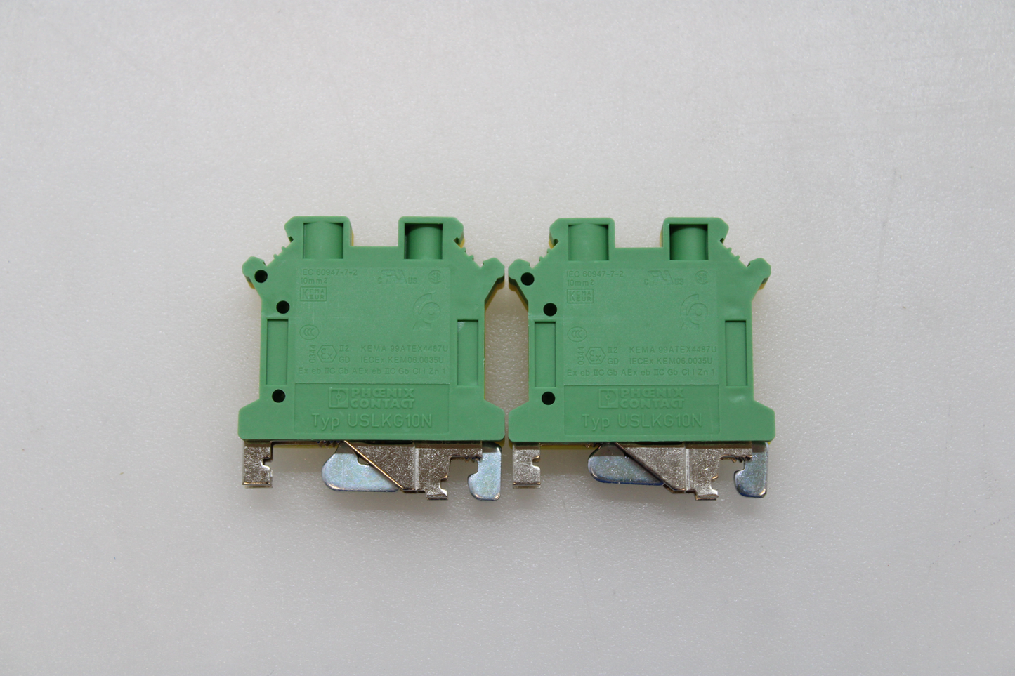 B-Ware Phoenix Contact Uslkg 10 N 3003923 Dreistock Schutzleiterklemme 2 Stück