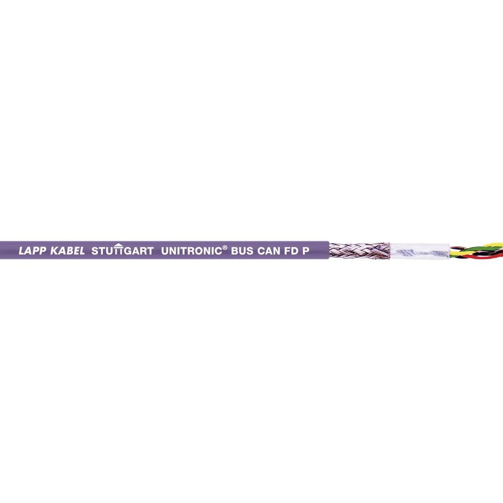 B-grade Lapp 2170272/100 bus cable, 1 x 2 x 0.25 mm², violet, 100 m.