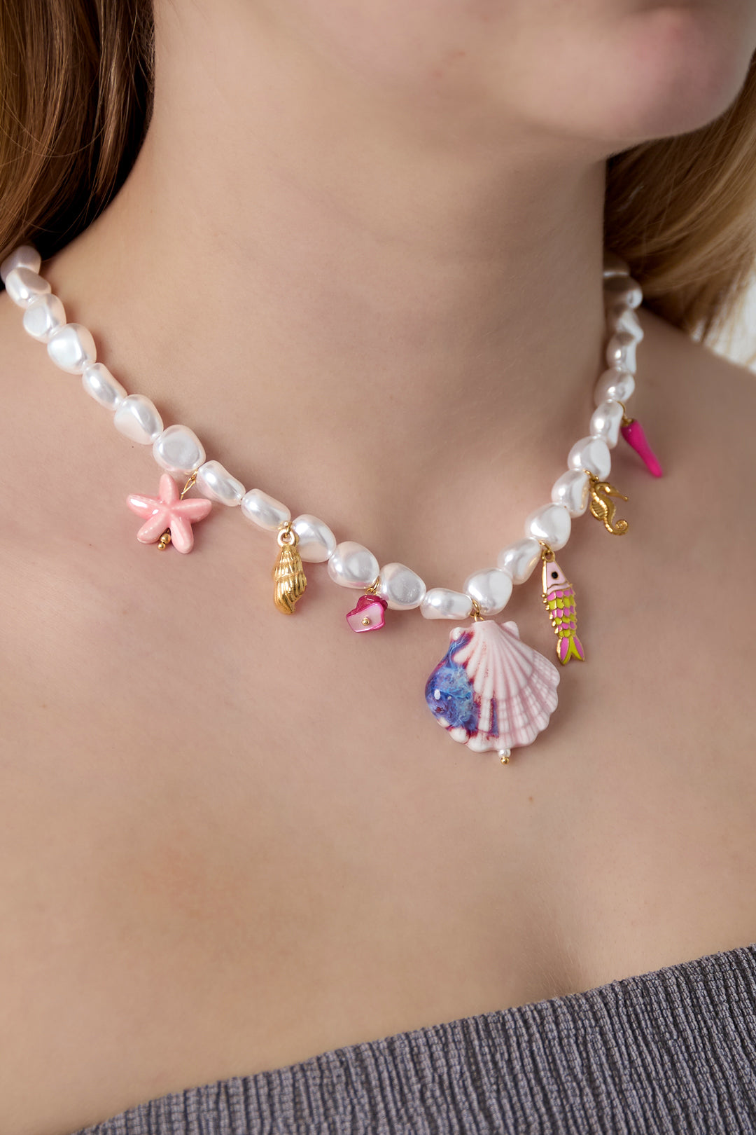 Künstliche Perlenketten Schildkröte Casual Urlaub/Strand Einfache Serie Damenschmuck