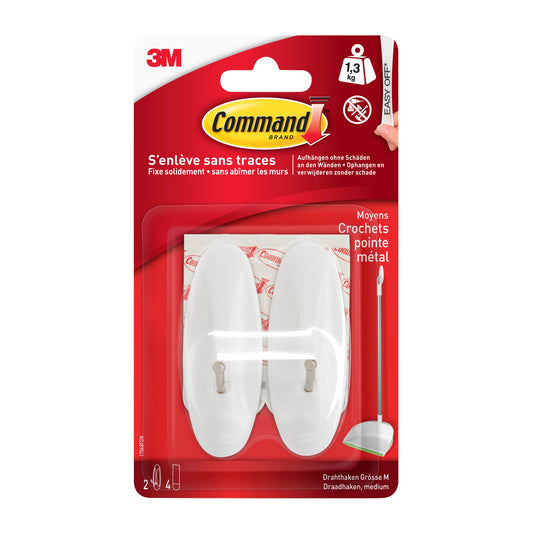 Command™ Medium Drahthaken, 17068 | Packung (1 Stück)