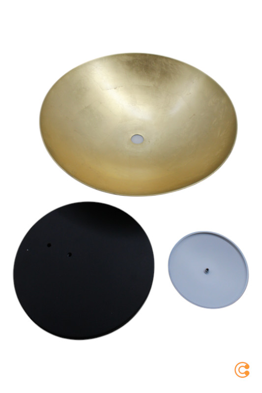 B-grade Lindby Emilienne arc floor lamp, standing lamp, lamp. See text/F243 