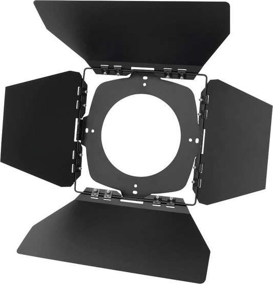 B-flokks Eurolite vængtakmarkari, svartur, hentar fyrir sviðstækni, svartar lýsingaráhrif