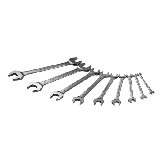 Facom opinn lyklasett, B-flokks, 11 hlutar, pappaöskju, krómað