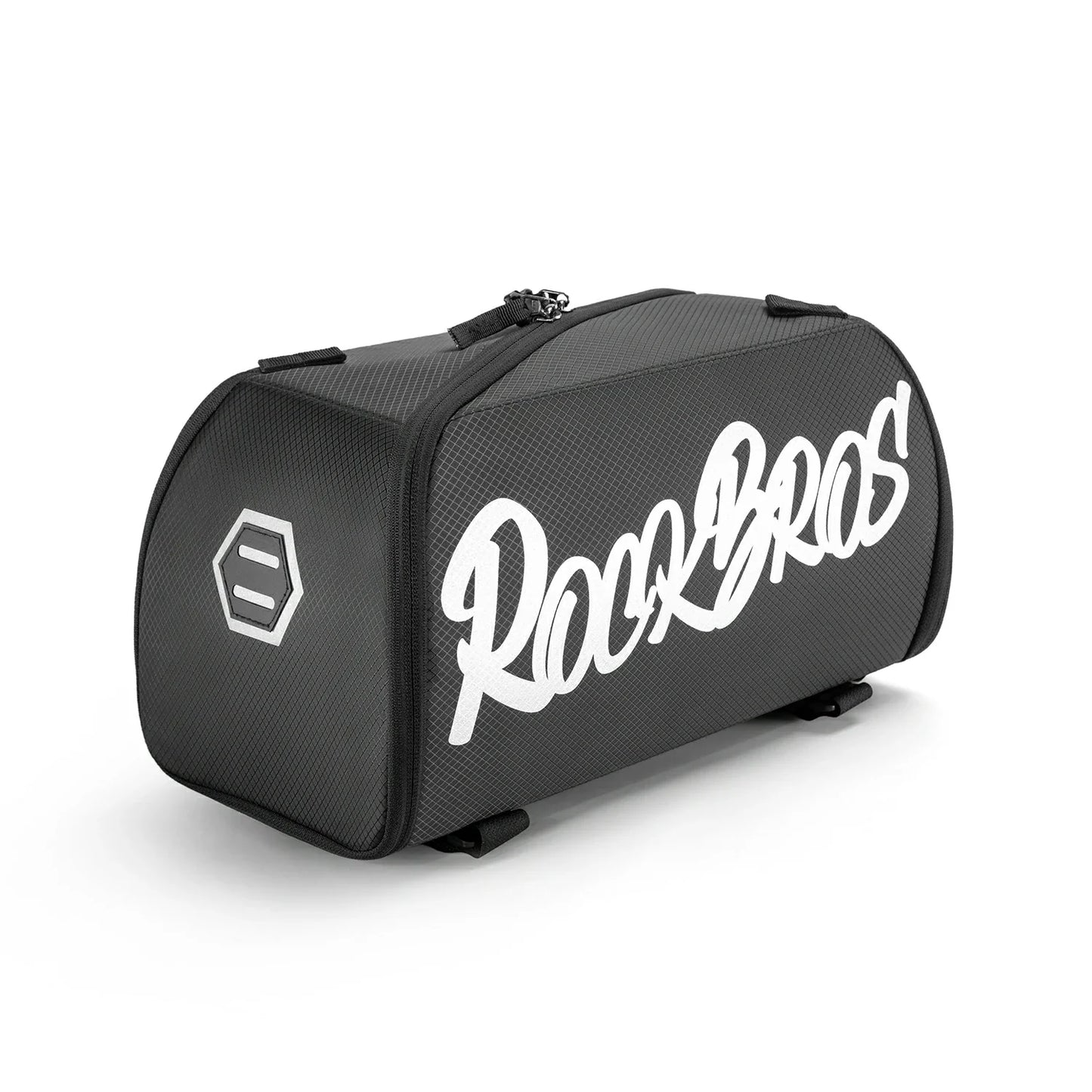 Foldable one-piece pannier bag for the luggage rack