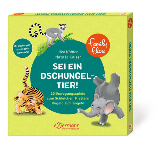 FamilyFlow. Sei ein Dschungeltier!