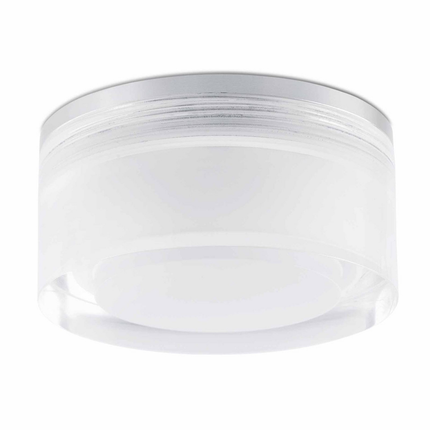 Faro Barcelona LED innfelld ljós, baðherbergi, hvít, 3000 K, IP44