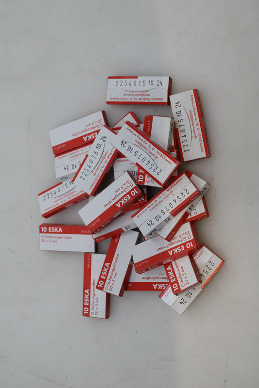 ESKA 520.130 520130 fínöryggi (Ø x L) 5 mm x 20 mm 16A 250 V mjög hraður 24 p