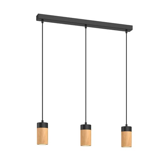 B-flokks Envostar Plain hengiljós, 3 ljósa línuleg hengiljós, loftlampi, Gu 