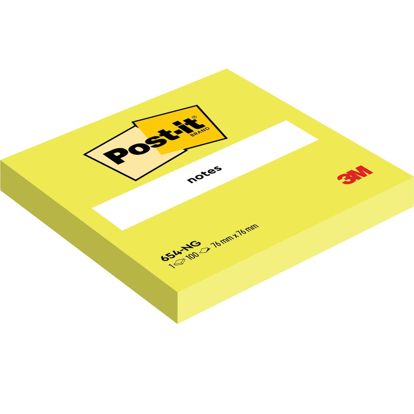 Post-it® Notes, 76 mm x 76 mm, 100 Blatt/Block, 100% PEFC