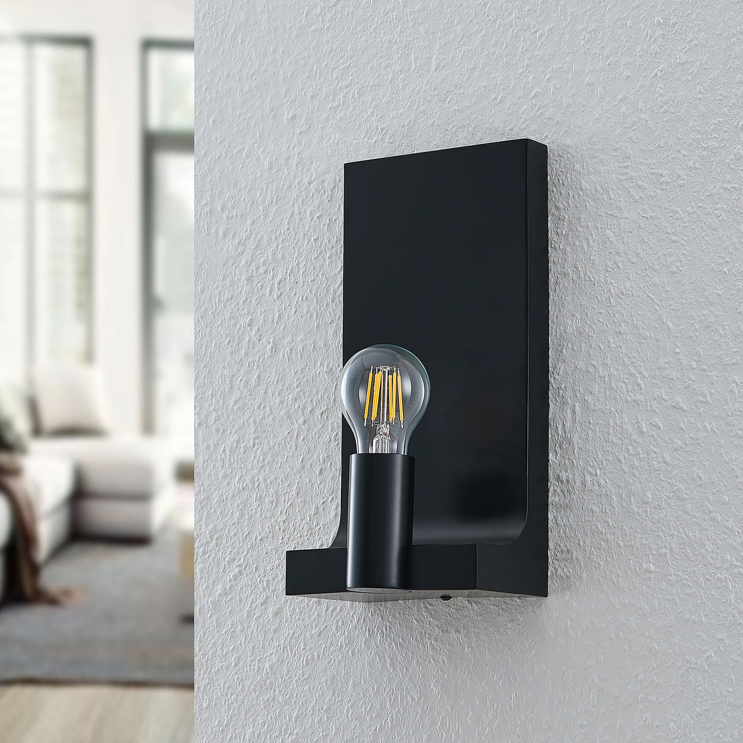 B-Ware Lindby Bordum Wandleuchte Einflammig Wandlampe Lampe Leuchte Spot Licht Spot654