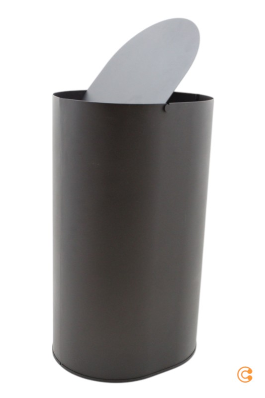 Ferm Living Enkel svart ruslatunna, B-flokks, 40 lítra fötu. Sjá texta/mynd 659